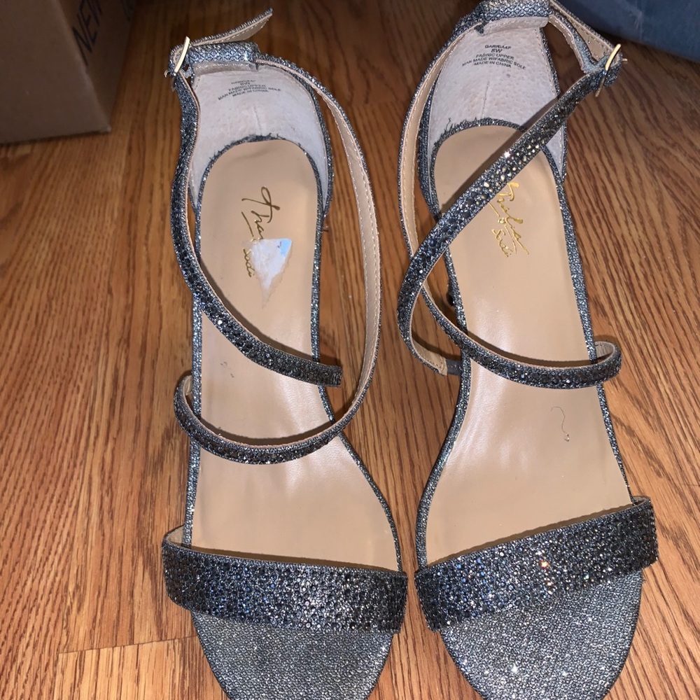 sparkly heels